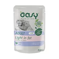 Mokra karma dla kotów - Oasy Lifestage Adult Light In Fat Chunks In Gravy 85 g - miniaturka - grafika 1