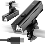 Lampki rowerowe - Lampka rowerowa przednia Rockbros RHL1000 - miniaturka - grafika 1