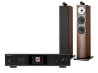 Zestawy stereo - Rotel S14 (czarny) + 703 S3 (mokka) - miniaturka - grafika 1