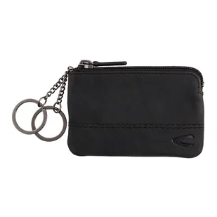 Camel Active 277-701-60 czarne skórzane etui na klucze 277-701-60 - Etui na klucze - miniaturka - grafika 1
