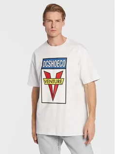 Koszulki i topy damskie - DC T-Shirt Venture ADYZT05122 Biały Regular Fit - grafika 1