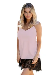 HALKA CHANELLE (kolor fiolet, rozmiar XL) - Piżamy damskie - miniaturka - grafika 12