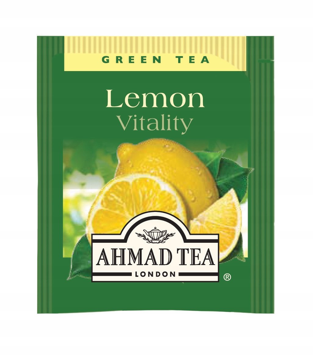Ahmad Tea Herbata Zielona Cytrynowa 500 kopert Lemon Vitality