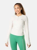 Koszulki sportowe damskie - KARI TRAA Koszulka funkcyjna "Linnea" w kolorze kremowym - miniaturka - grafika 1