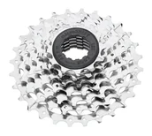 Kasety rowerowe - microSHIFT microSHIFT MTB Cassette 7-speed 12-28T Nickel, srebrny 12-28T 2022 Kasety MS-CAS-0050|1|unis - miniaturka - grafika 1