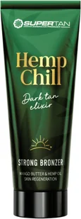 Supertan Hemp Chill Mocny Bronzer O Właściwościach Regenerujących 200ml - Balsamy i kremy do opalania - miniaturka - grafika 1