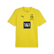 Koszulki sportowe męskie - Męska koszulka treningowa Borussia Dortmund PUMA Faster Yellow Black - miniaturka - grafika 1
