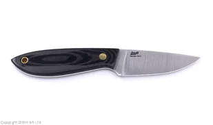 Brisa Bobtail 80-Czarna micarta 12C27 Płaski Pochwa Bobtail 80 Skórzana BRS-035-9961-1550 - Akcesoria do noży - miniaturka - grafika 1
