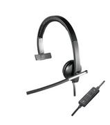 Słuchawki - Logitech USB Headset Mono H650e 981-000514 - miniaturka - grafika 1