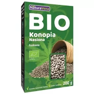 Ziarna i nasiona roślin strączkowych - NaturAvena - BIO Nasiona konopi łuskane - miniaturka - grafika 1