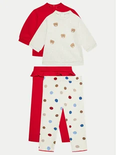 Mayoral Komplet bluza i legginsy 2786 Czerwony Regular Fit - Komplety dla niemowląt - miniaturka - grafika 1
