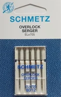 Akcesoria i części do maszyn do szycia - Schmetz ELx705 Vcs 5x80 do coverloków domowych - miniaturka - grafika 1