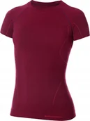 Koszulki sportowe damskie - Brubeck Koszulka termoaktywna damska Active Wool SS11700 r. S - miniaturka - grafika 1