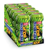 Gumy do żucia, lizaki, dropsy - Mentos Sour Greenapple Gum 30G - miniaturka - grafika 1
