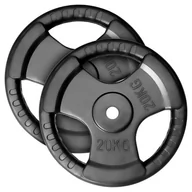 Hantle i ciężarki - Zestaw ciężarków do hantli 20 kg, 2 szt - miniaturka - grafika 1