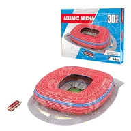 Puzzle - Stadion piłkarski - ALLIANZ ARENA - FC Bayern Monachium - Puzzle 3D 63 elementy - miniaturka - grafika 1