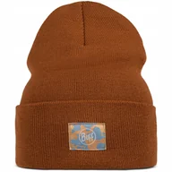 Czapki dla dzieci - Czapka dziecięca Buff Knitted Beanie Bery Copper one size - miniaturka - grafika 1