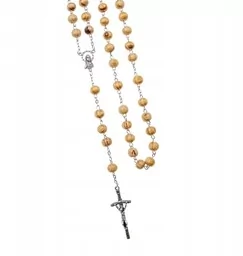 Różaniec drewno Matka Boska - Różańce - miniaturka - grafika 1