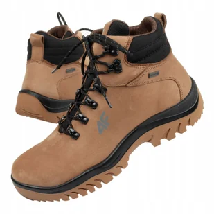 Buty męskie trekkingowe 4F zimowe [OBMH257 44S] - Buty trekkingowe męskie - miniaturka - grafika 1