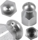 Akcesoria do myjek - Myjka ciśnieniowa Rosfix Dysza N09 (3 otwory z tyłu + 1 przodu), do czyszczenia kanalizacji na wąż 1/4F myjki ciśnieniowej - miniaturka - grafika 1