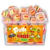 Żelki - Trolli Miniburger żelki 60szt - miniaturka - grafika 1