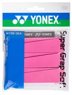 Tenis ziemny - Owijki Wierzchnie Yonex Super Grap Soft 3P Różowe - miniaturka - grafika 1
