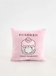 Reserved - Poduszka Pusheen - pastelowy róż - Moda i Uroda OUTLET - miniaturka - grafika 1