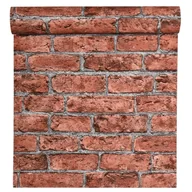 Tapety - Tapeta winylowa na flizelinie CEGŁA czerwona - miniaturka - grafika 1