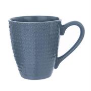 Kubki - Orion Kubek ceramiczny z uchem do kawy herbaty 430 ml NIEBIESKI 128835 - miniaturka - grafika 1
