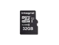 Karty pamięci - Integral INMSDH32G10-90SPTAB pamięć flash 32 GB MicroSD UHS-I - miniaturka - grafika 1