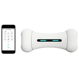 DOGGY VILLAGE STEROWANA SMARTFONEM INTERAKTYWNA JEŻDŻĄCA KOŚĆ-ZABAWKA DLA PSÓW ŚREDNICH I DUŻYCH SMAKOŁYK GRATIS) MT7109 - Zabawki dla psów - miniaturka - grafika 1