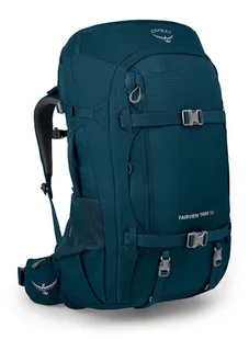 Damski plecak podróżny Osprey Fairview Trek 50 - night jungle blue - Torebki damskie - miniaturka - grafika 1