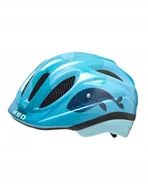 Kaski rowerowe - Kask rowerowy dziecięcy Ked Meggy II Trend Whale S 46-51cm - miniaturka - grafika 1