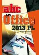 Aplikacje biurowe - ABC MS Office 2013 PL - miniaturka - grafika 1