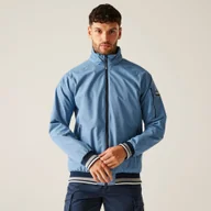 Kurtki męskie - Regatta Męska Kurtka Przeciwdeszczowa Shorebay III Niebieski, Rozmiar: 5XL - miniaturka - grafika 1