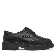Półbuty damskie - Oxfordy Clarks Orinoco3 Derby 26183170 Czarny - miniaturka - grafika 1