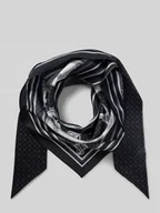 Apaszki i szaliki damskie - Bandana z nadrukiem z etykietą - miniaturka - grafika 1