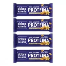 Dobra Kaloria Baton proteinowy z kremem orzechowym i wanilią Zestaw 4 x 45 g - Batony proteinowe - miniaturka - grafika 1