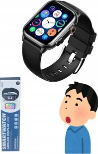Remax WATCH11 CITRUN SERIES BLACK Czarny - Smartwatch - miniaturka - grafika 1