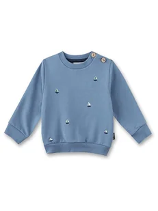 Sanetta Kidswear Bluza w kolorze niebieskim - Bluzy i sweterki niemowlęce - miniaturka - grafika 1