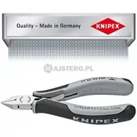 Kombinerki i obcęgi - Knipex szczypce tnące boczne dla elektroników, dwukomponentowe (77 32 115 ESD) - miniaturka - grafika 1