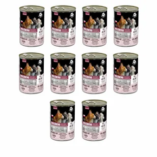 Karma monoproteinowa dla kota Pet Republic, o smaku wołowiny, mokra, 10 x 400 g - Mokra karma dla kotów - miniaturka - grafika 1
