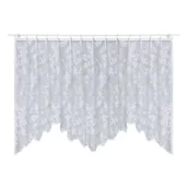 Firany - Firana żakardowa NADIA 300 x 150 cm biała - miniaturka - grafika 1