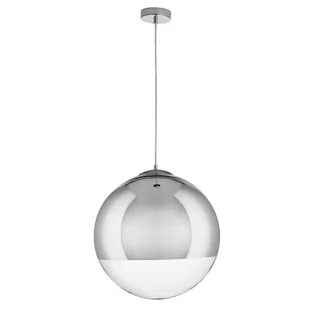 Lampa wisząca FLASH L chrom 40 cm (Kolor transparentny + chrom) - Lampy sufitowe - miniaturka - grafika 2
