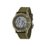 Zegarki męskie - Timberland Zielony silikonowy zegarek z ekranem cyfrowym 45 mm - miniaturka - grafika 1
