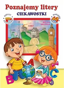 POZNAJEMY LITERY CIEKAWOSTKI LETNIA WYPRZEDAŻ DO 80% - Książki edukacyjne - miniaturka - grafika 1