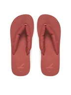 Klapki i japonki damskie - Calvin Klein Jeans Japonki Beach Sandal Flatform Ttxr Satin YW0YW01723 Brązowy - miniaturka - grafika 1