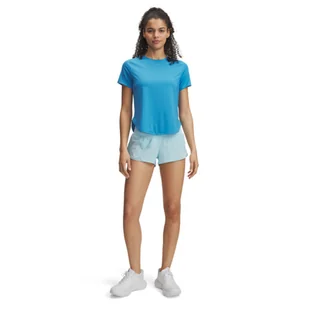 Damskie spodenki treningowe Under Armour UA Launch Pro 2\'\' Shorts - niebieskie - Spodenki damskie - miniaturka - grafika 1