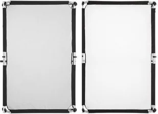 Fomei Materiał Silver/White 100x150cm - Blendy fotograficzne - miniaturka - grafika 1