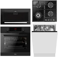 Zestawy AGD - Zestaw AGD do zabudowy Amica Zmywarka DIM61E5qN + Piekarnik ES37517 FINE + Płyta gazowa PGCD6121ApFB + Okap OMC6271B - miniaturka - grafika 1